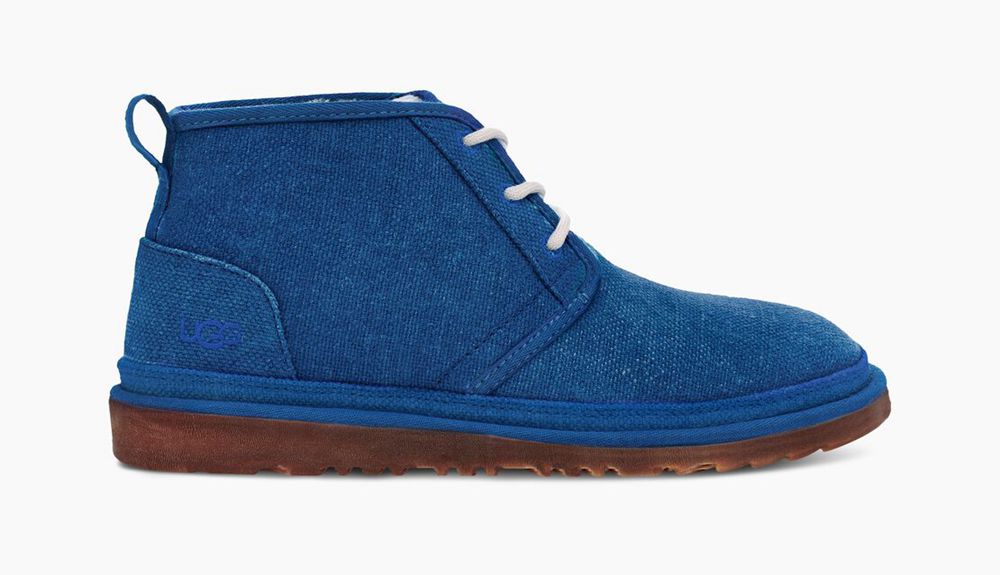 Ugg Chukka Boot Mens - Ugg Neumel Natural Indigo - 695CNZSGP